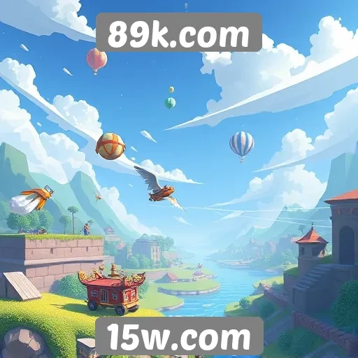 Novos recursos gráficos no site de jogos 89k.com